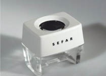 Magnifying glass 8x with scale